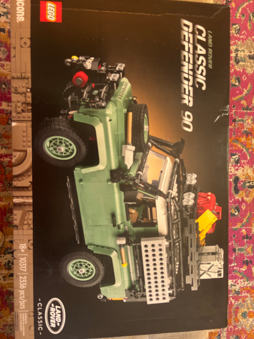 LEGO Icons Land Rover Classic Defender 90 (Set 10317) – Factory Sealed