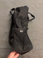TUMI Voyageur Fern Drawstring Backpack – Black Nylon Luxury Travel Backpack