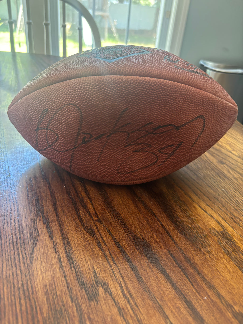 Bo Jackson Signed Wilson NFL Football