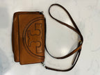 Tory Burch Bombe-T Mini Crossbody – Saddle Brown