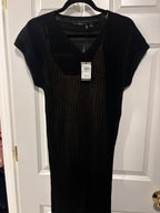 BOSS Shadow Pleat Dress (New With Tags)