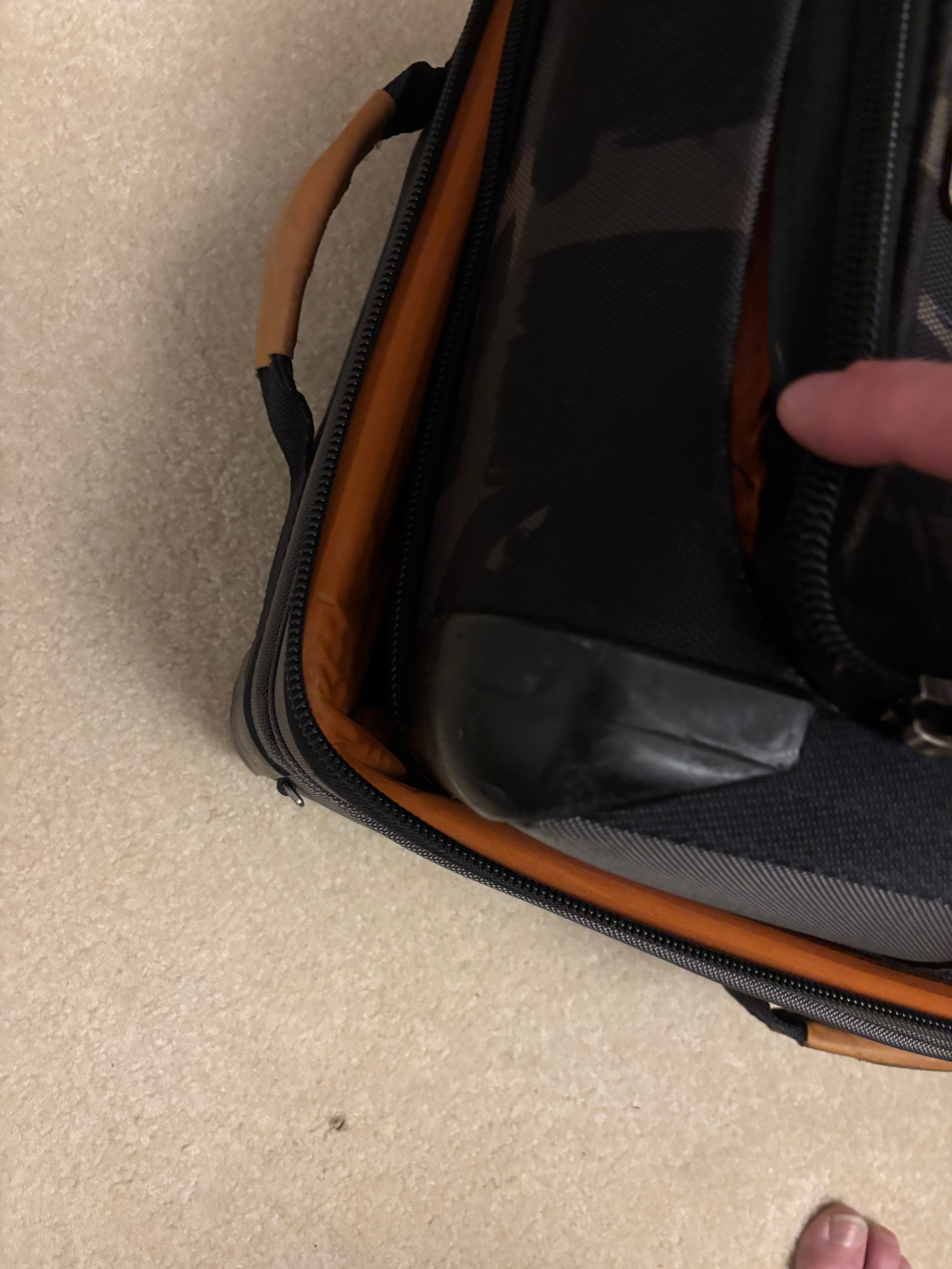 TUMI 26” Expandable Spinner Suitcase – Black Camouflage
