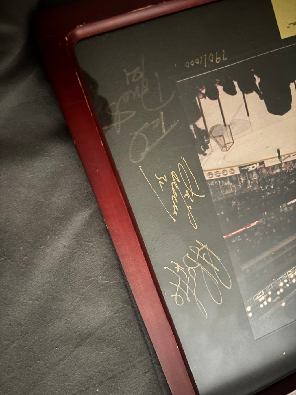 Last Game at Boston Garden Signed Limited Edition Bruins Plaque (790/1000)