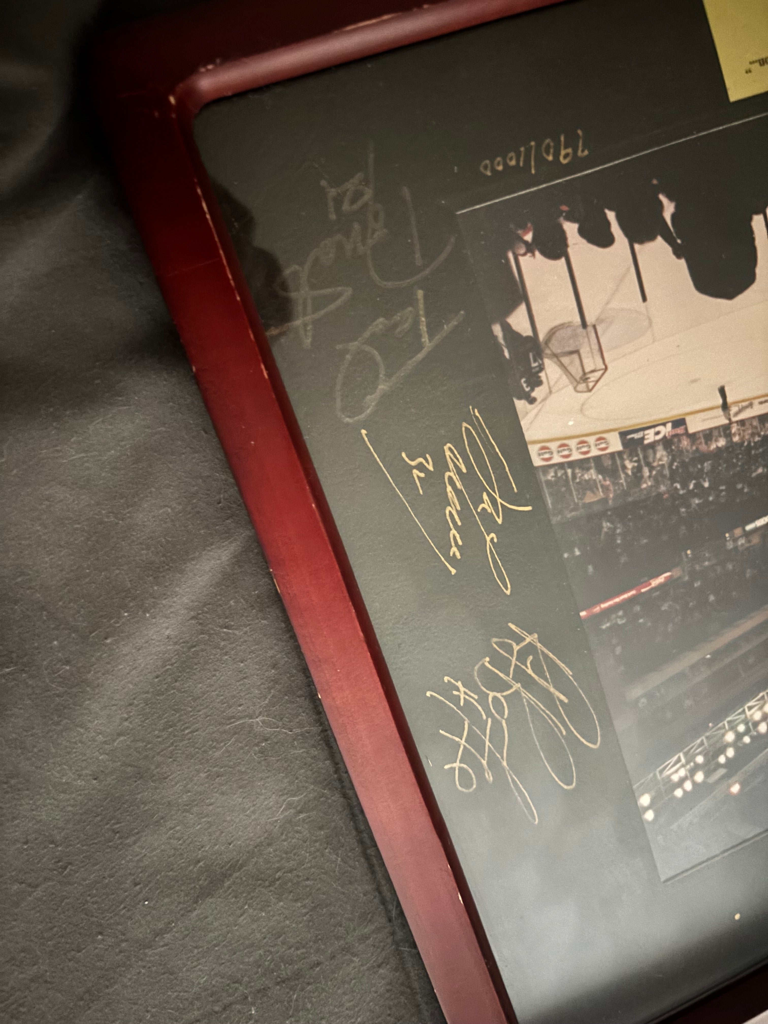 Last Game at Boston Garden Signed Limited Edition Bruins Plaque (790/1000)