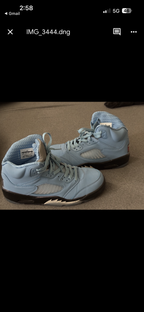 Air Jordan 5 Retro “UNC Blue” – Size 7.5